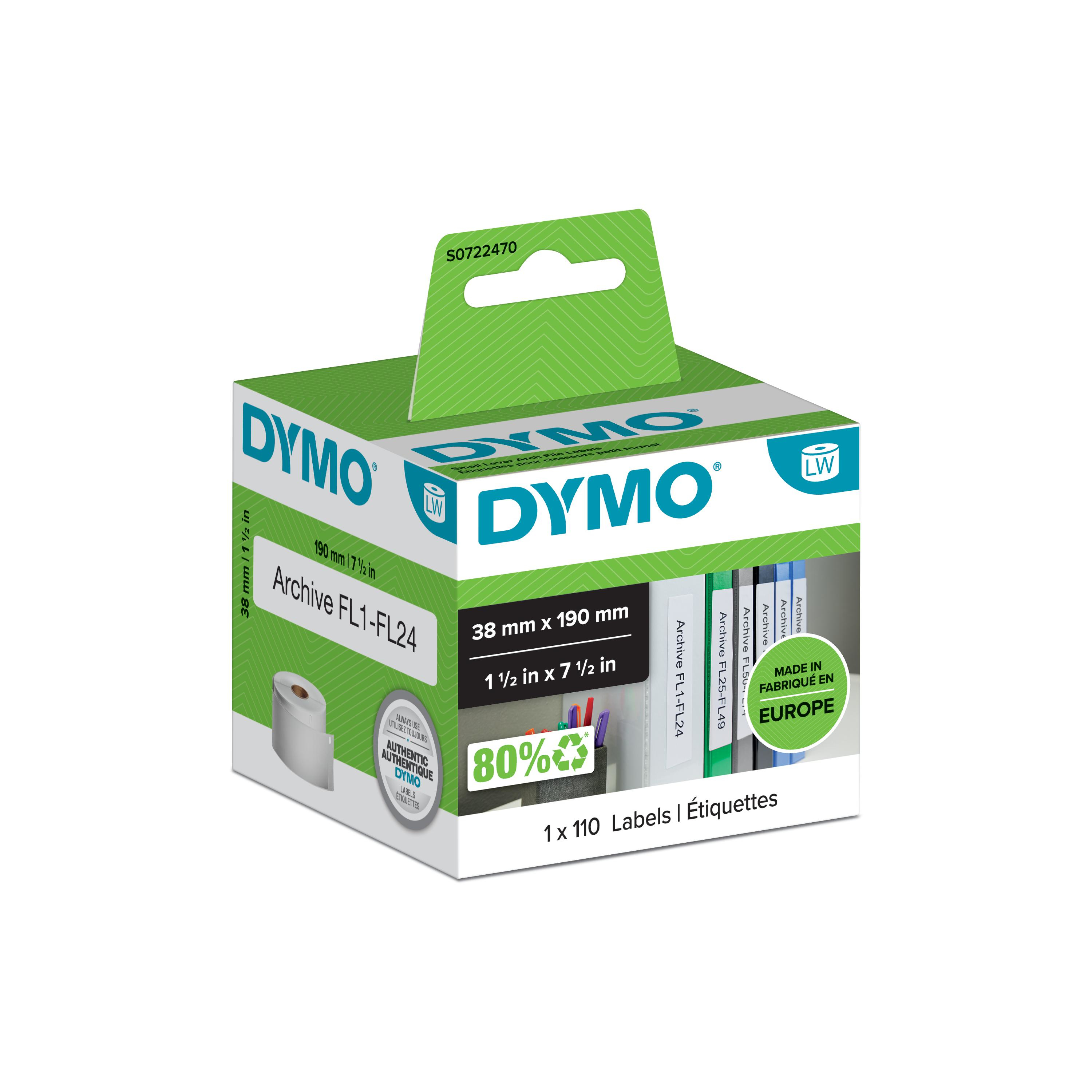 DYMO S0722470 Small LabelWriter Level Arch Roll